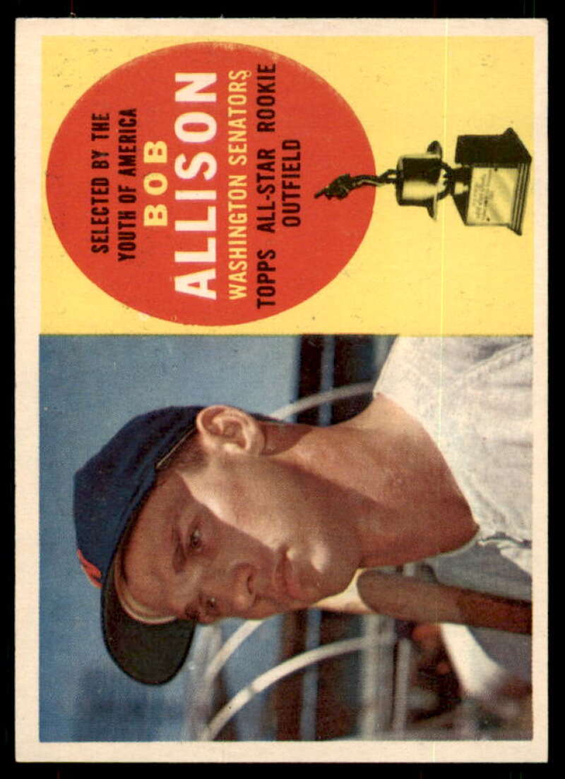 Bob Allison ASR Card 1960 Topps #320  Image 1