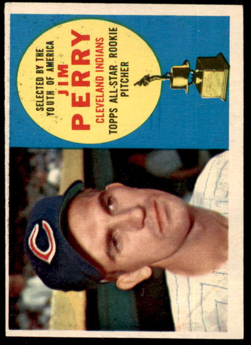 Jim Perry ASR Card 1960 Topps #324  Image 1