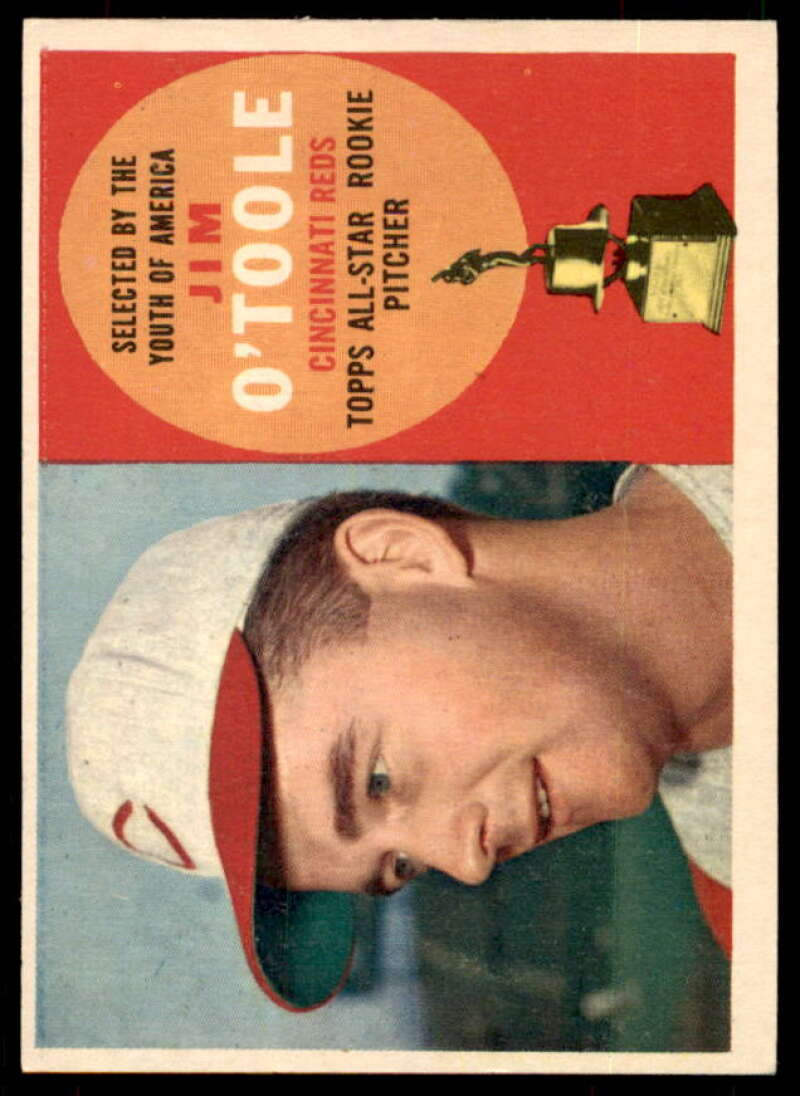 Jim O'Toole ASR Card 1960 Topps #325  Image 1