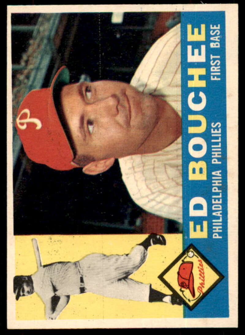 Ed Bouchee Card 1960 Topps #347  Image 1