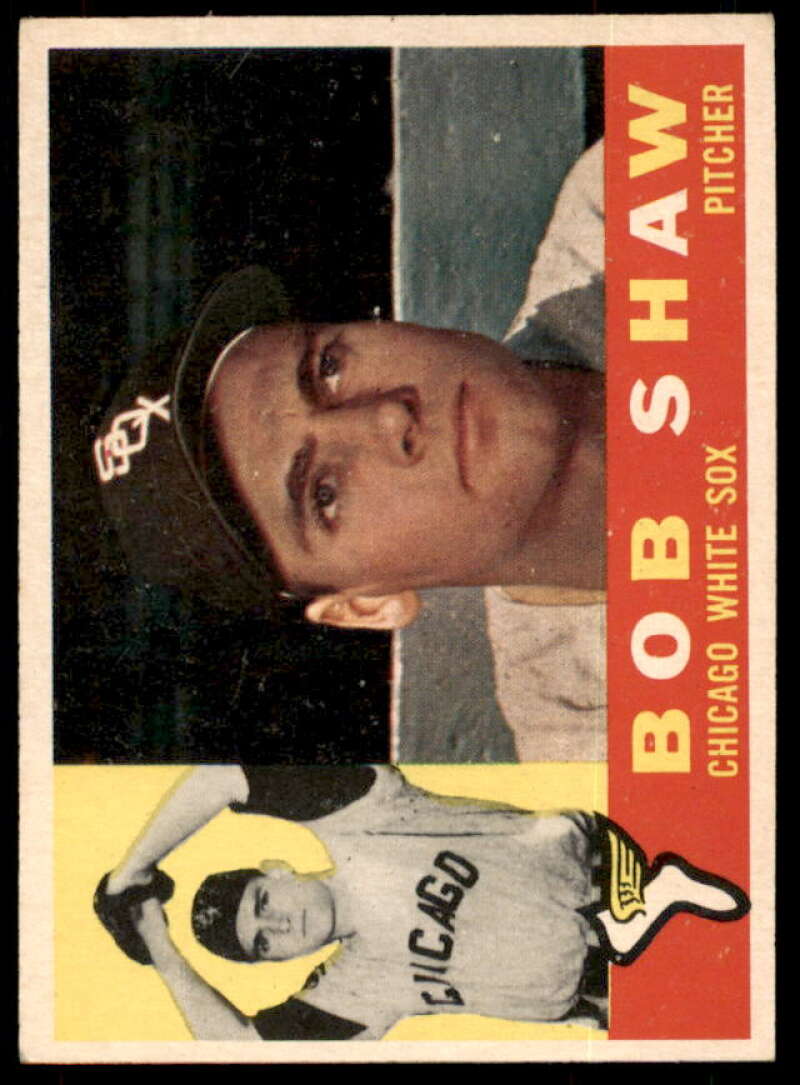 Bob Shaw Card 1960 Topps #380  Image 1