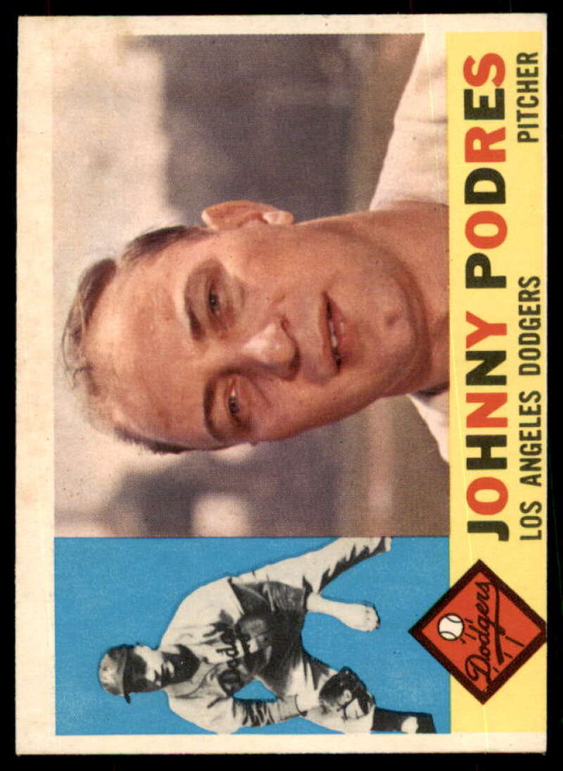 Johnny Podres Card 1960 Topps #425  Image 1