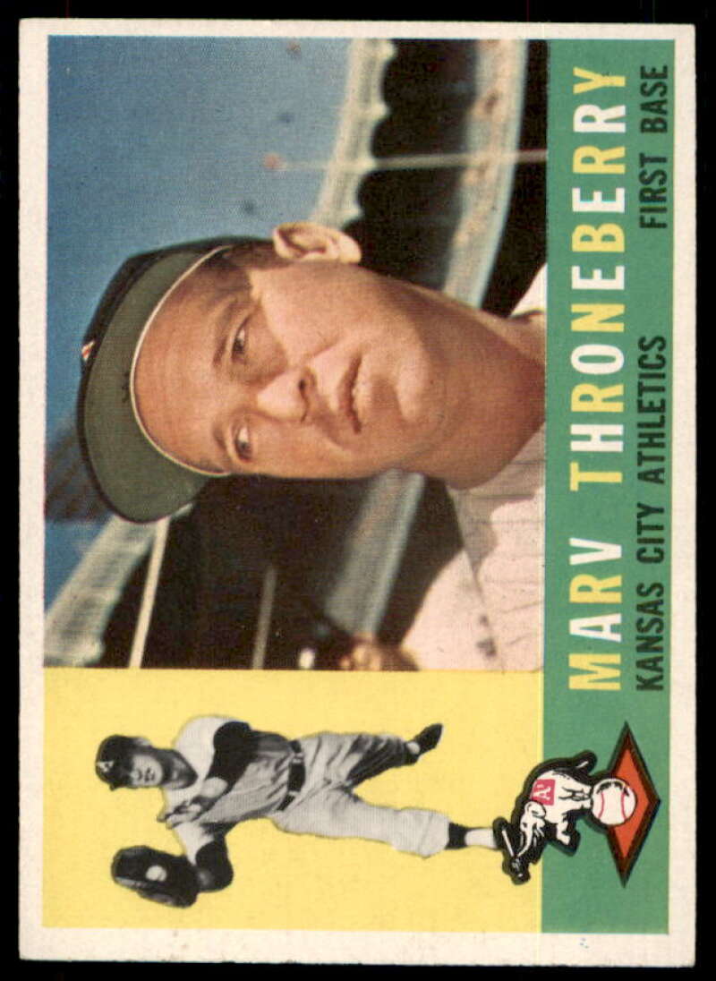 Marv Throneberry Card 1960 Topps #436  Image 1