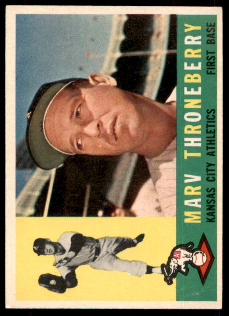 Marv Throneberry Card 1960 Topps #436  Image 1