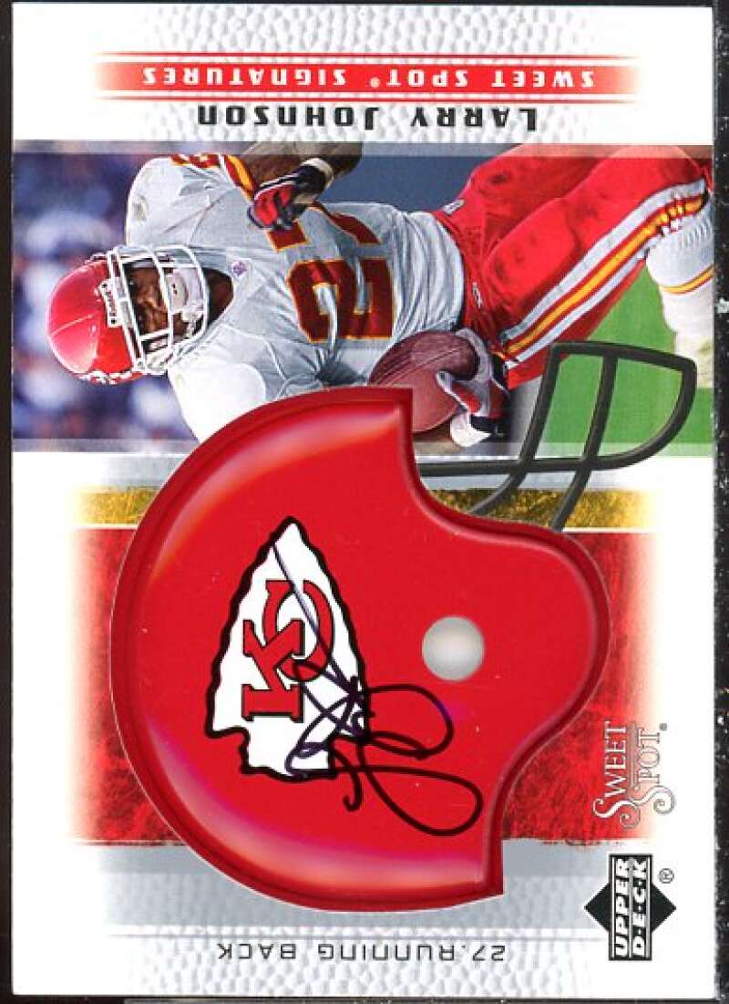 Larry Johnson Card 2005 Sweet Spot Signatures #SSLJ  Image 1