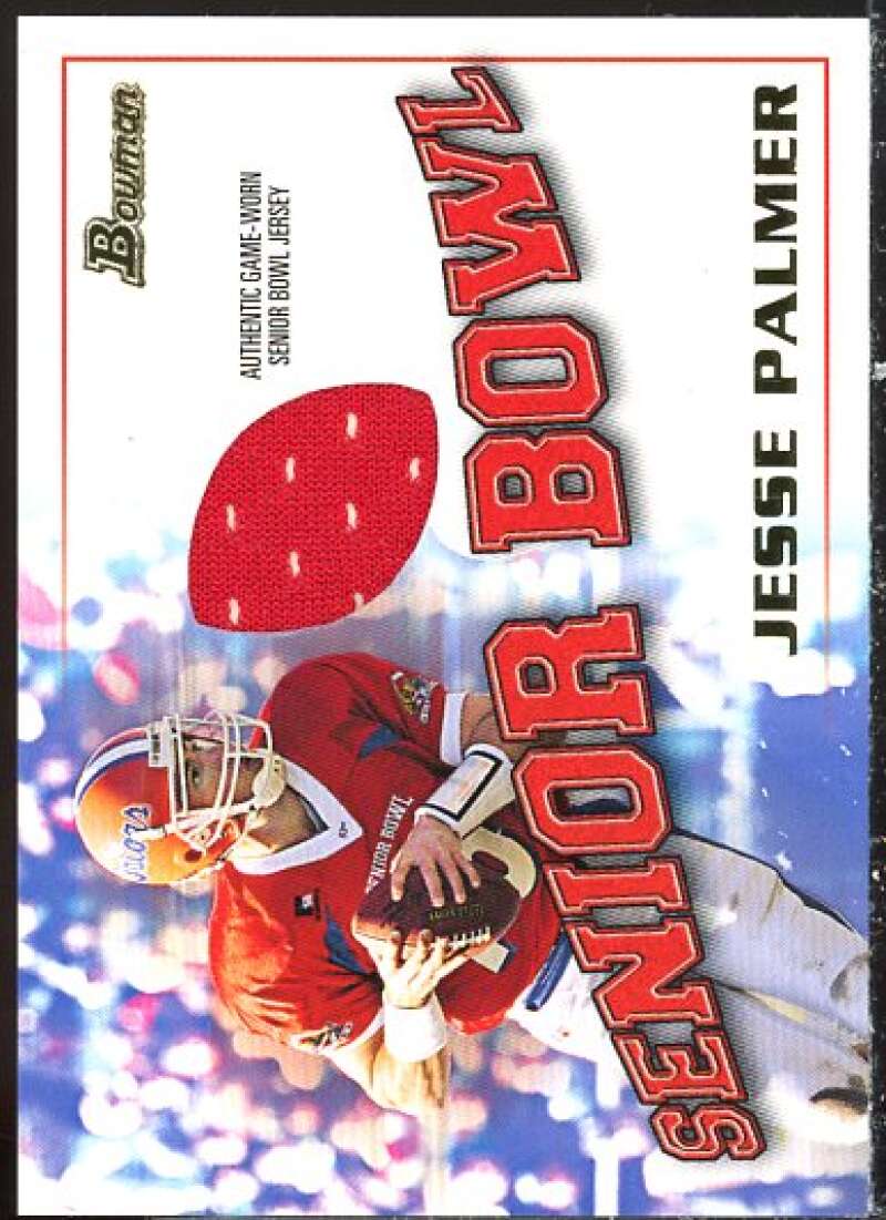 Jesse Palmer Card 2001 Bowman Rookie Relics #BJJP  Image 1