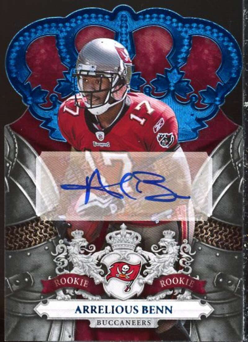 Arrelious Benn Card 2010 Crown Royale Autographs Blue #229  Image 1