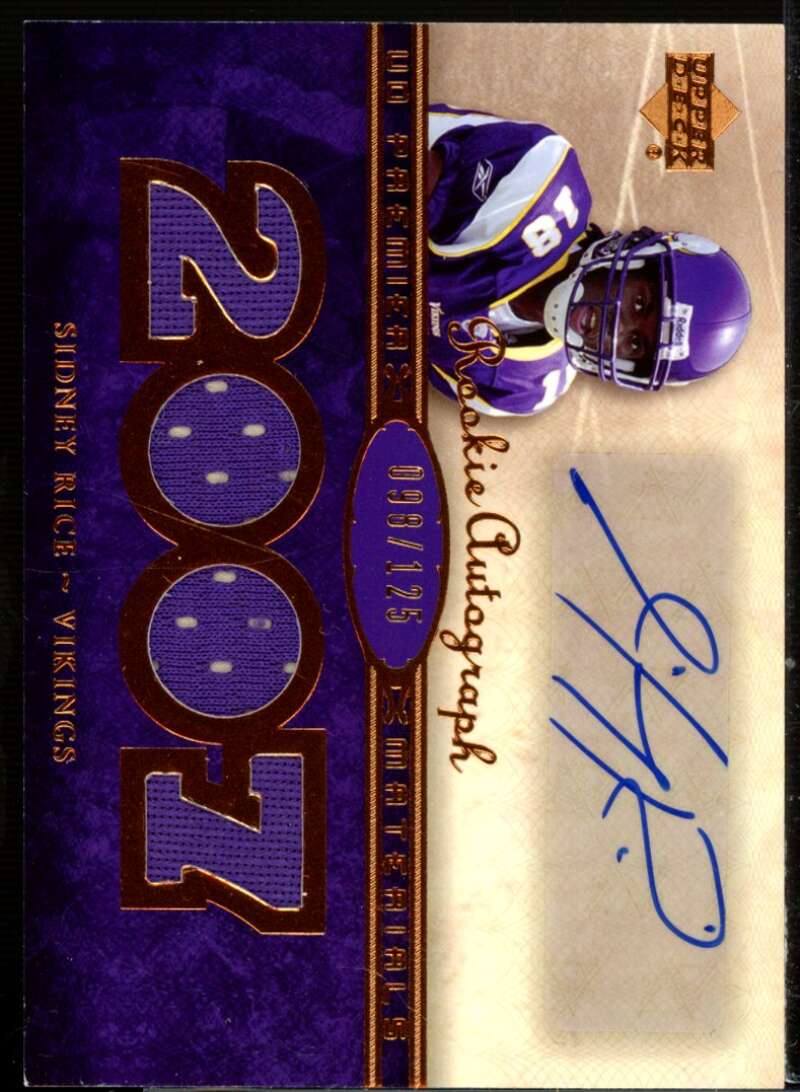 Antonio Pittman 07R 2007 Upper Deck Premier Stitchings Platinum Holofoil #PS4  Image 1