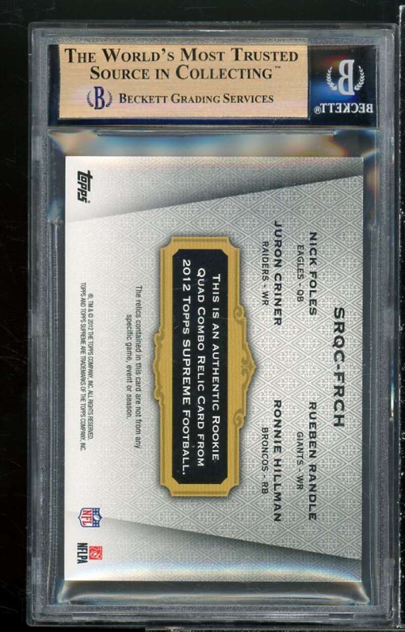 Topps Nick Foles NFL Fan Shop