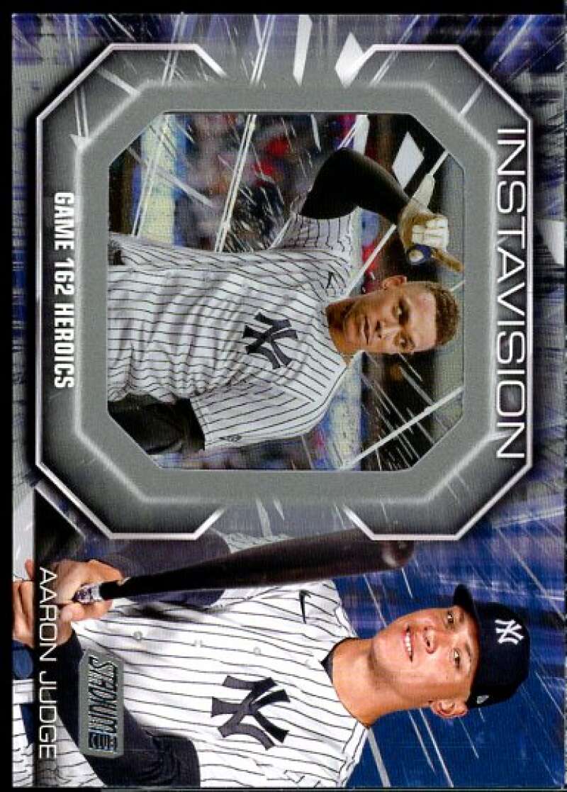 Aaron Judge Card 2022 Stadium Club Instavision #IVAJ  Image 1