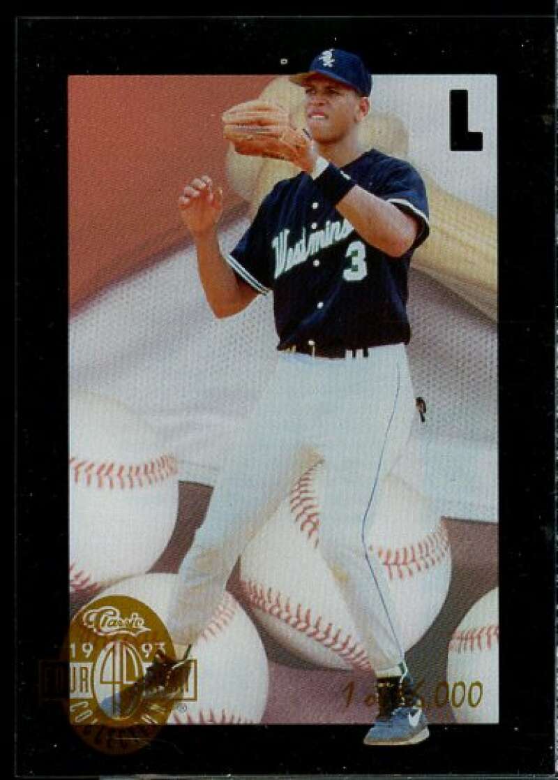 Alex Rodriguez Rookie Card 1993 Classic Four Sport Acetates #9  Image 1