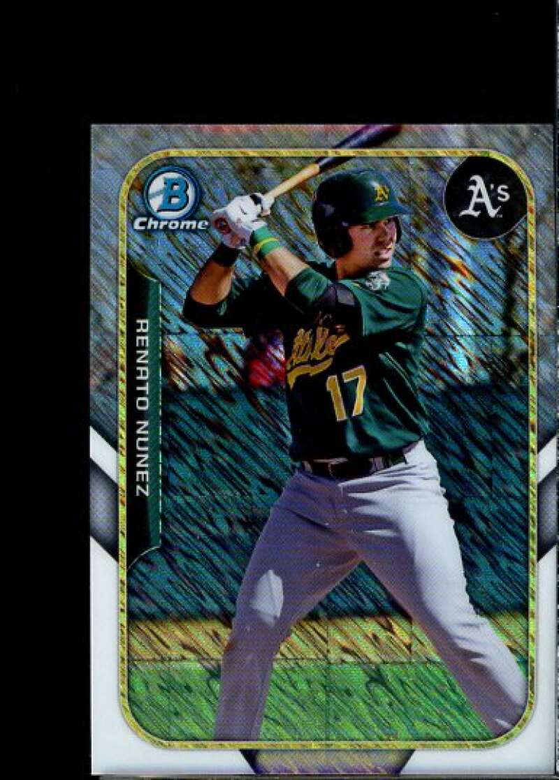 Renato Nunez Rookie Card 2015 Bowman Chrome Farm's Finest Minis #FFMRN  Image 1