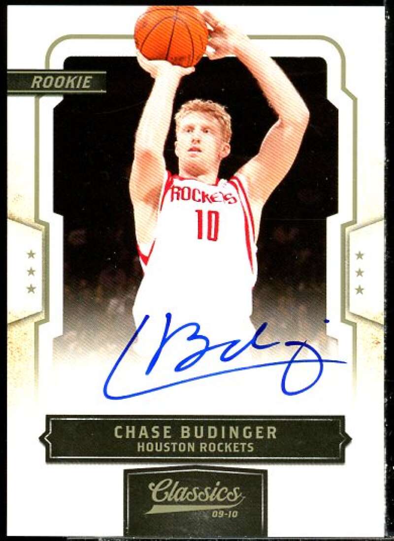 Chase Budinger AU/999 Rookie Card 2009-10 Classics #190  Image 1