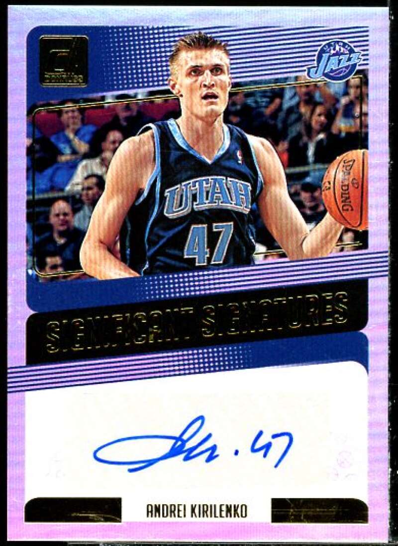 Andrei Kirilenko Card 2018-19 Donruss Significant Signatures #40  Image 1