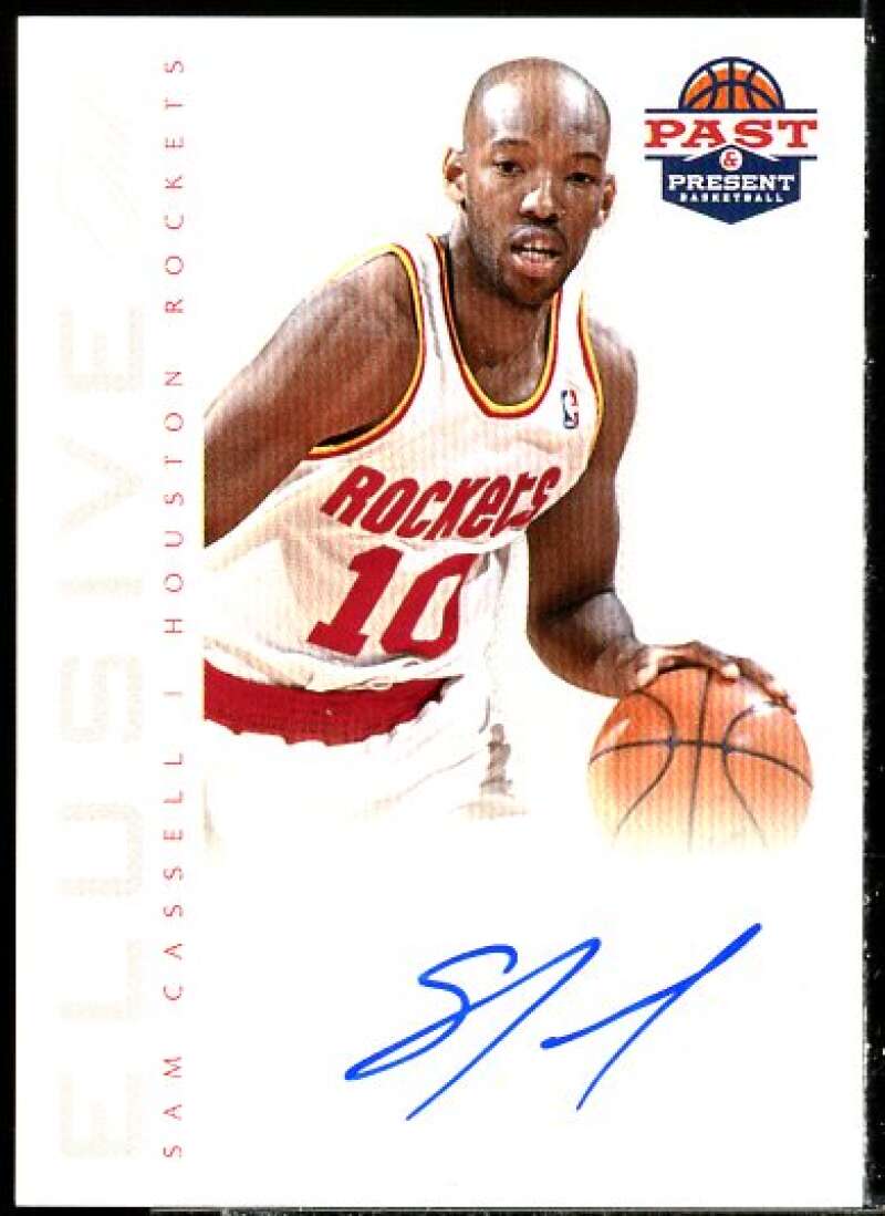 Sam Cassell Card 2012-13 Panini Past and Present Elusive Ink #25  Image 1