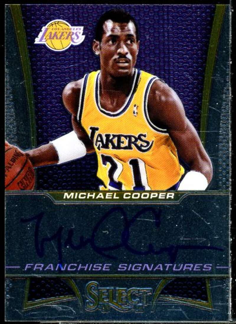 Michael Cooper Card 2013-14 Select Franchise Signatures #25  Image 1