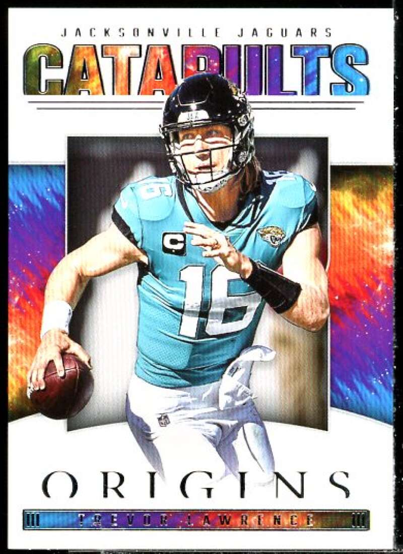 Trevor Lawrence Card 2022 Panini Origins Catapults #16  Image 1