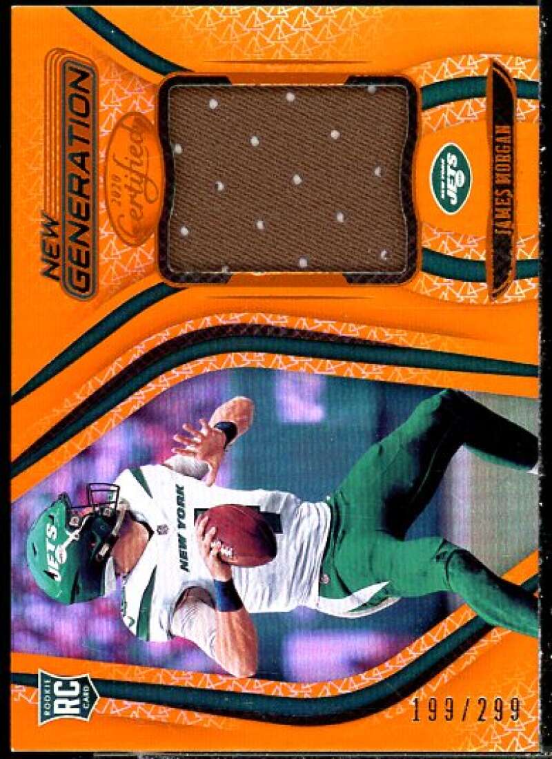James Morgan Rookie 2020 Certified New Generation Jerseys Mirror Orange #39  Image 1