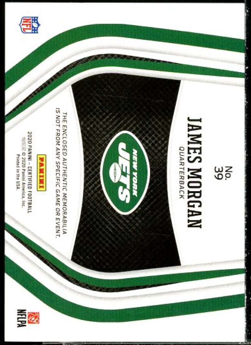 James Morgan Rookie 2020 Certified New Generation Jerseys Mirror Orange #39  Image 2