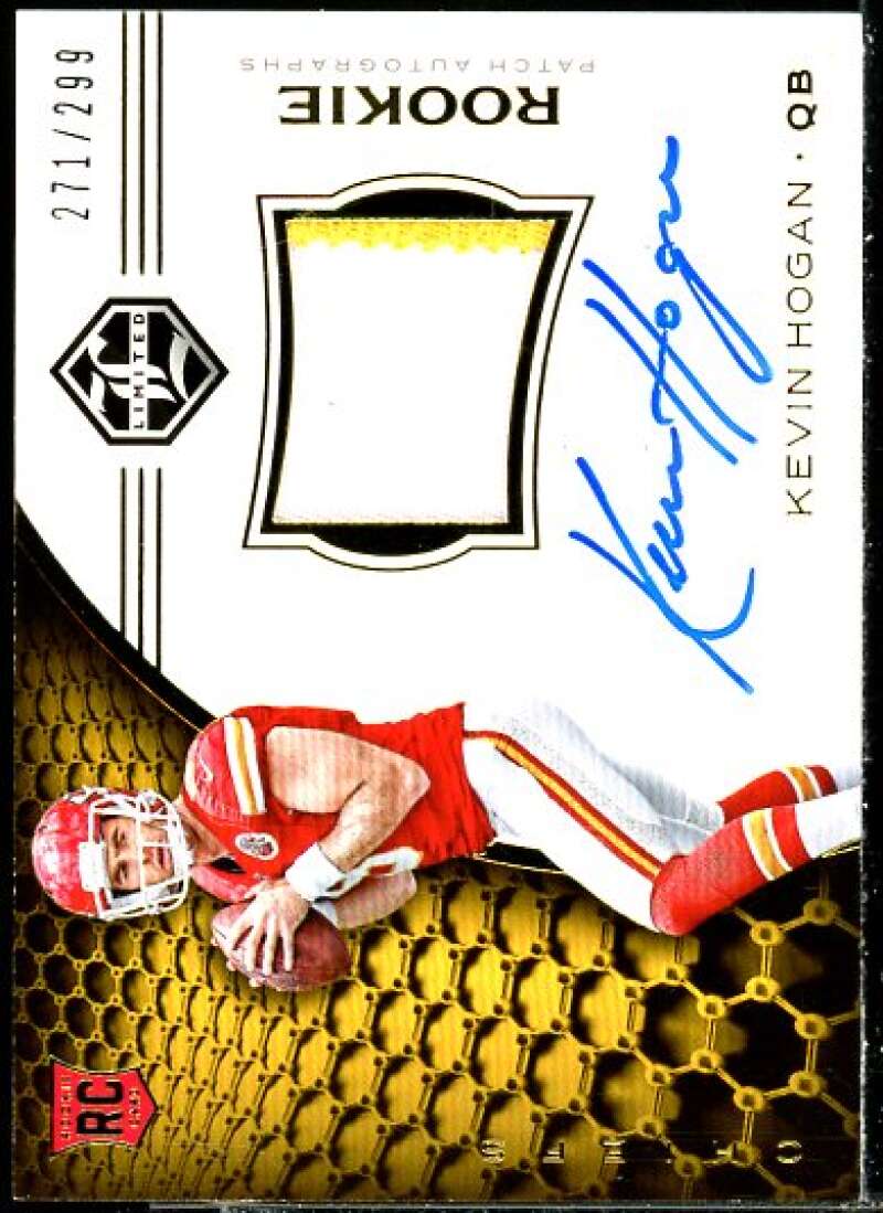 Kevin Hogan JSY AU/299 Rookie Card 2016 Limited #118  Image 1