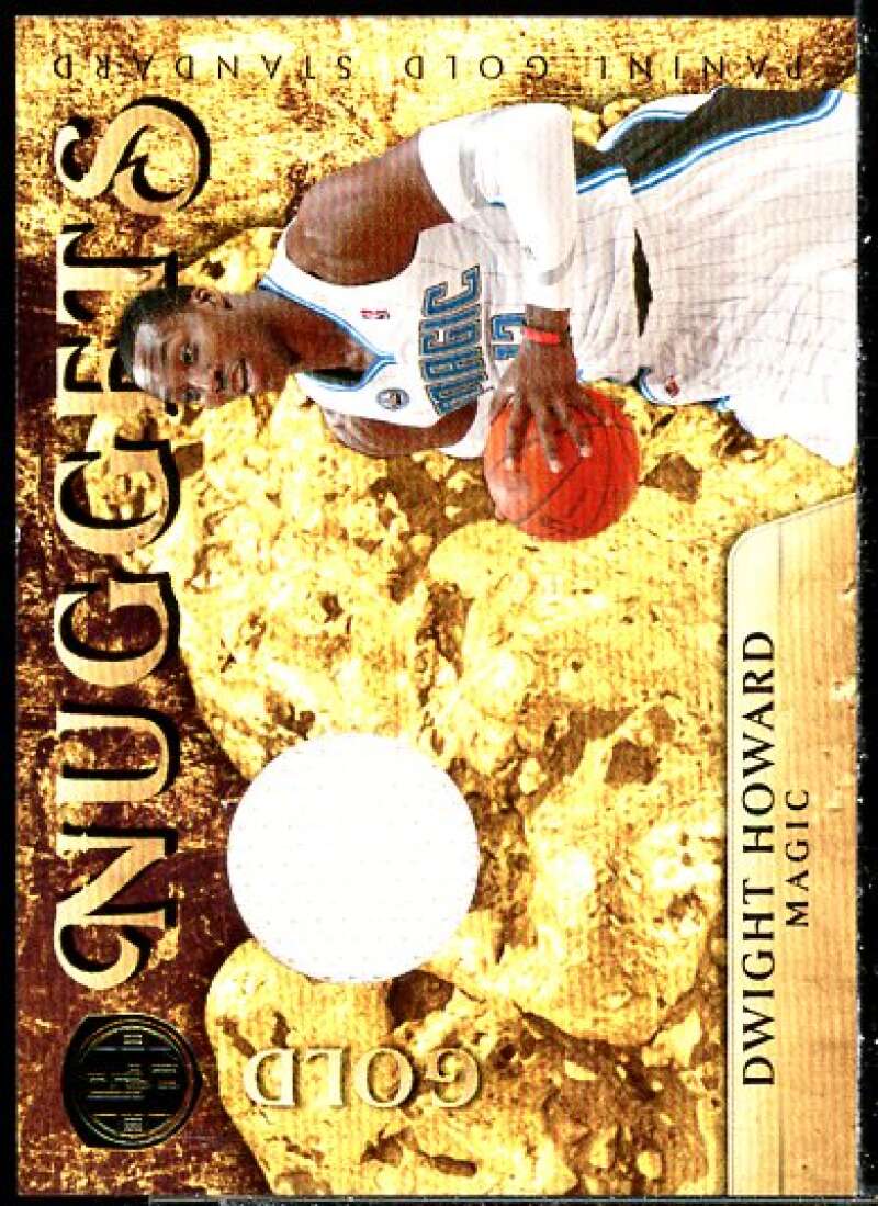 Dwight Howard Card 2010-11 Panini Gold Standard Gold Nuggets Materials #30  Image 1