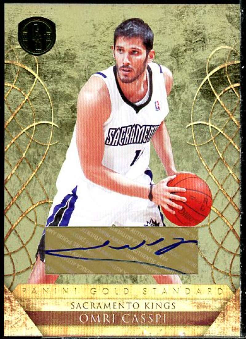 Omri Casspi Card 2010-11 Panini Gold Standard Signatures #165  Image 1