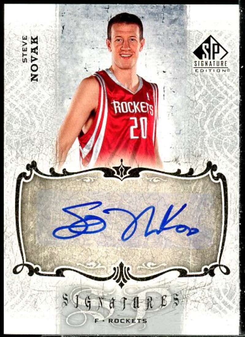 Steve Novak Card 2006-07 SP Signature Edition Signatures #NO  Image 1