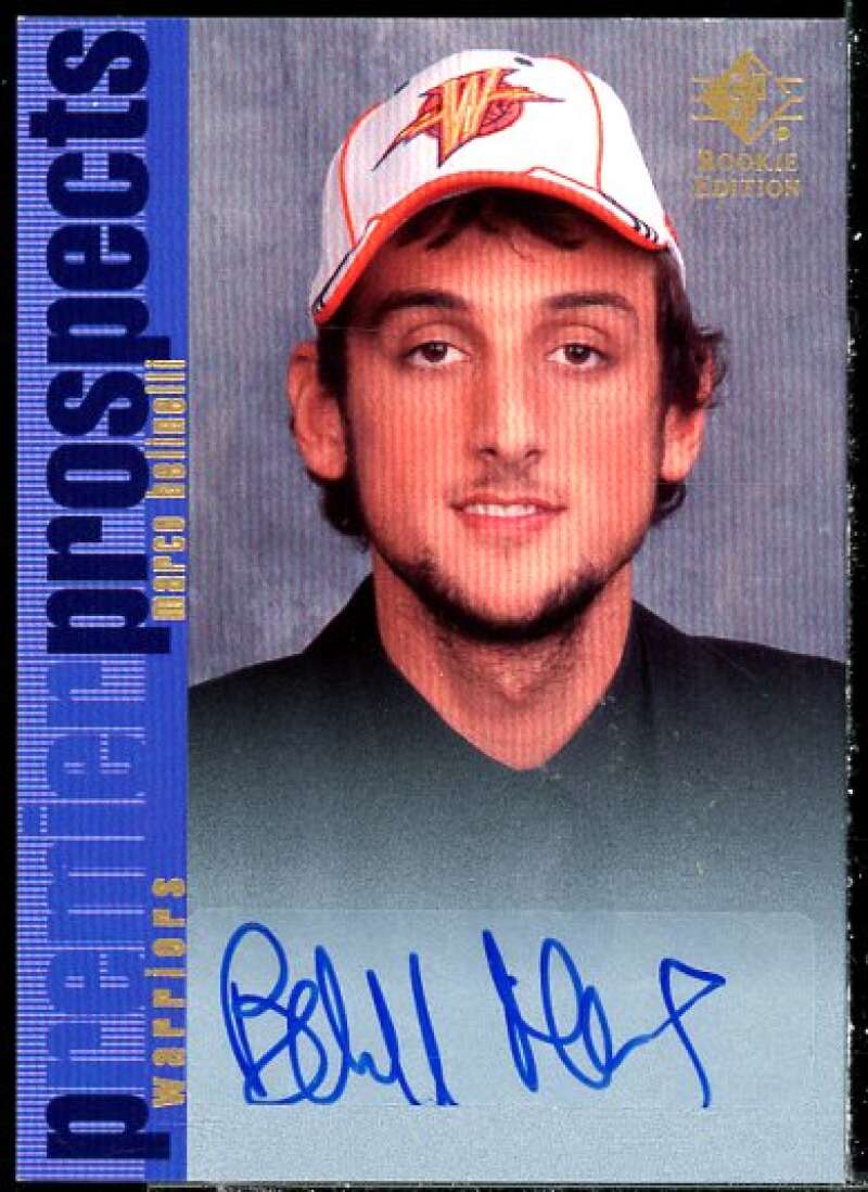 Marco Belinelli 2007-08 SP Rookie Edition 1996-97 SP Rookie Autographs #118  Image 1