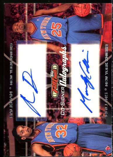 Renaldo Balkman/Mardy Collins Rookie 2006-07 Topps Full Court Co-Signers #CS38  Image 1