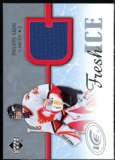 Philippe Sauve Card 2005-06 Upper Deck Ice Fresh Ice #FIPS  Image 1