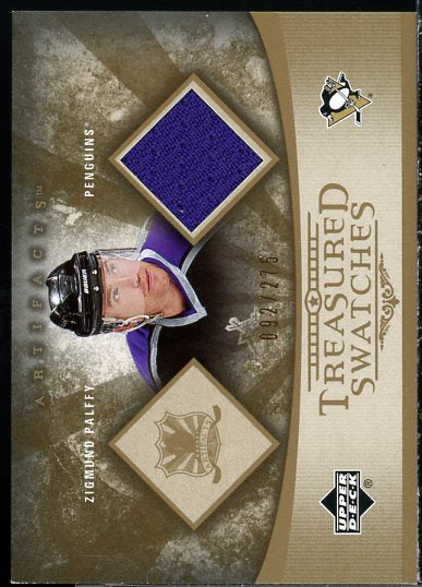 Zigmund Palffy Card 2005-06 Artifacts Treasured Swatches #TSZP  Image 1