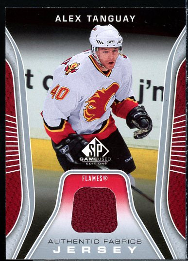 Alex Tanguay Card 2006-07 SP Game Used Authentic Fabrics #AFAT  Image 1