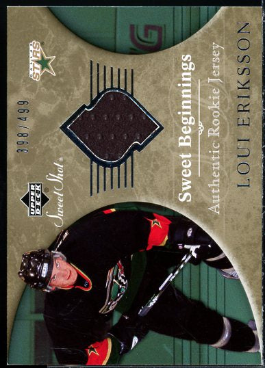 Loui Eriksson JSY Rookie Card 2006-07 Sweet Shot #120  Image 1