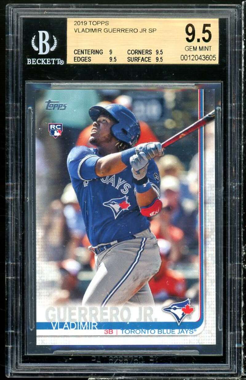 Vladimir Guerrero Rookie Card 2017 Topps #nno BGS 9.5 Image 1