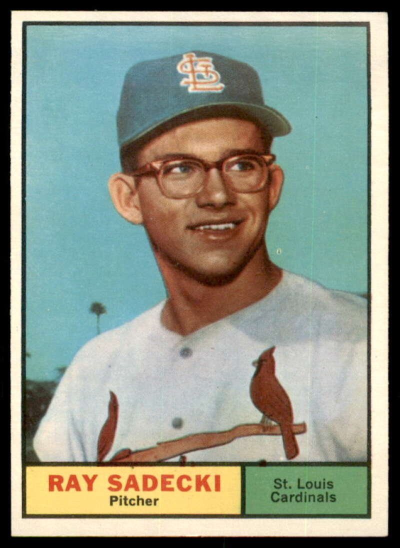 Ray Sadecki Card 1961 Topps #32  Image 1