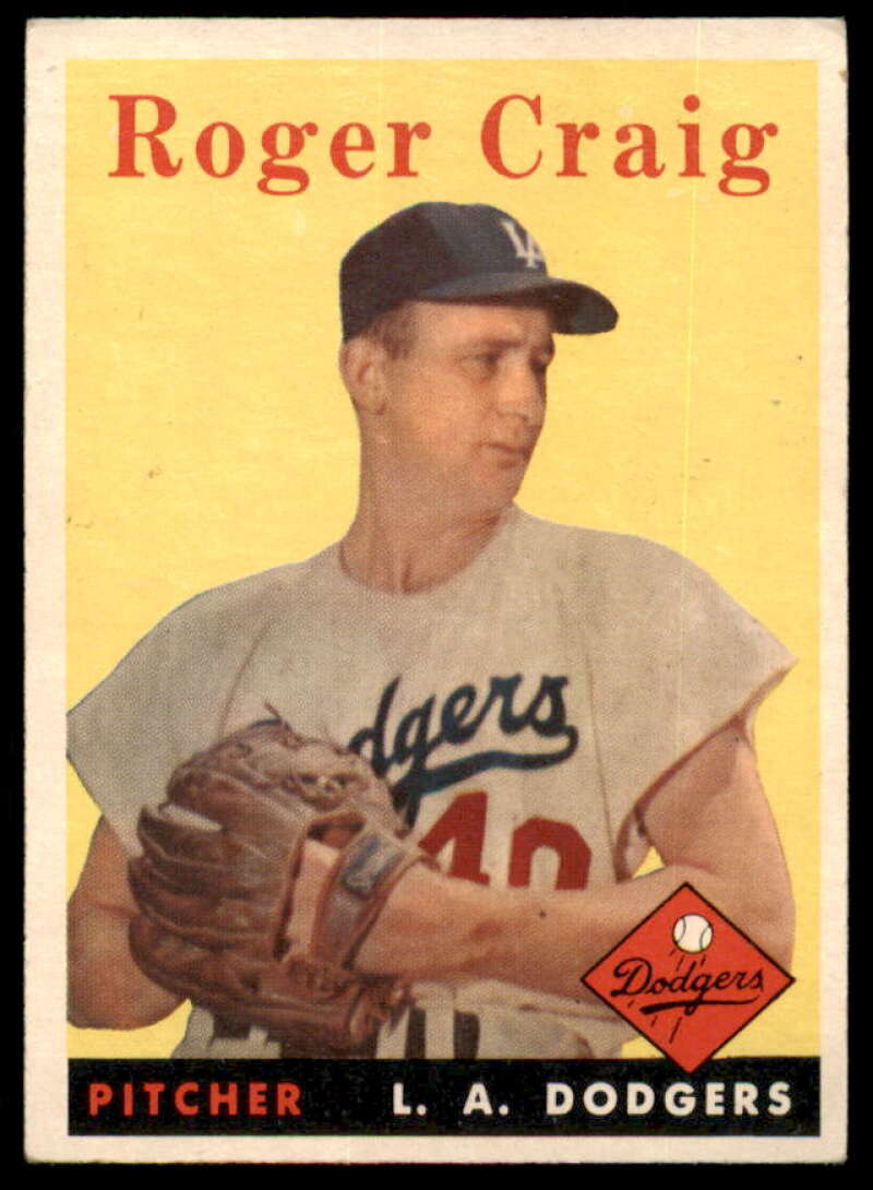Roger Craig Card 1958 Topps #194  Image 1
