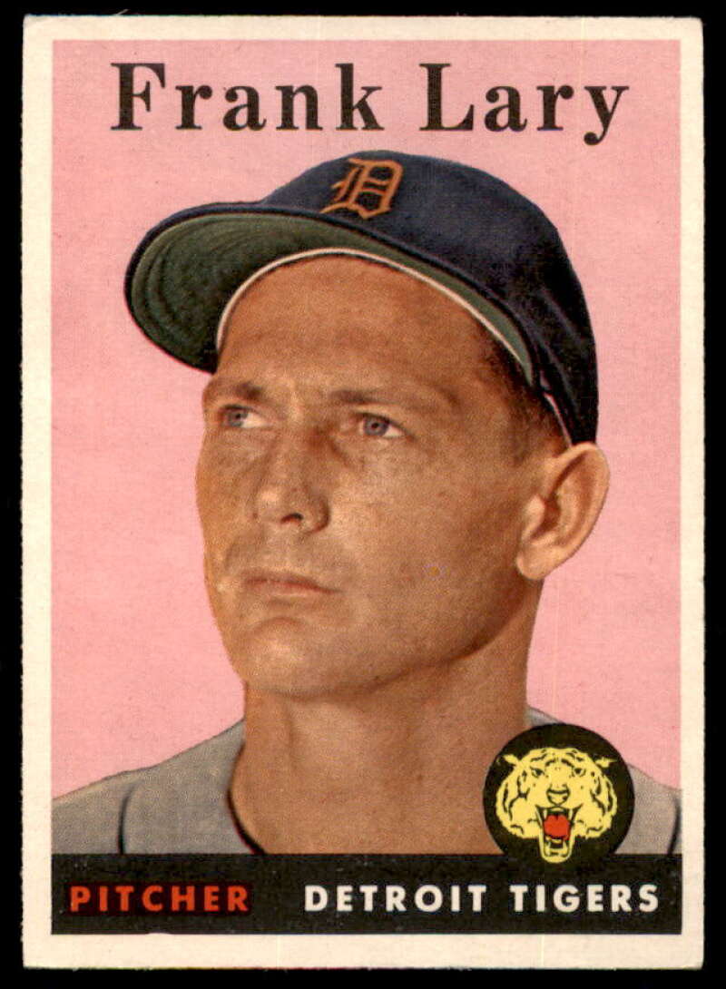 Frank Lary Card 1958 Topps #245  Image 1