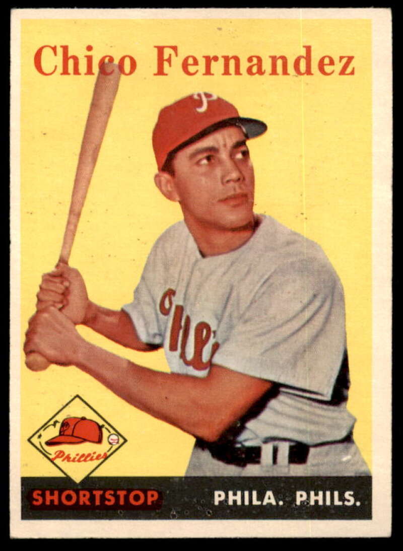 Chico Fernandez Card 1958 Topps #348  Image 1