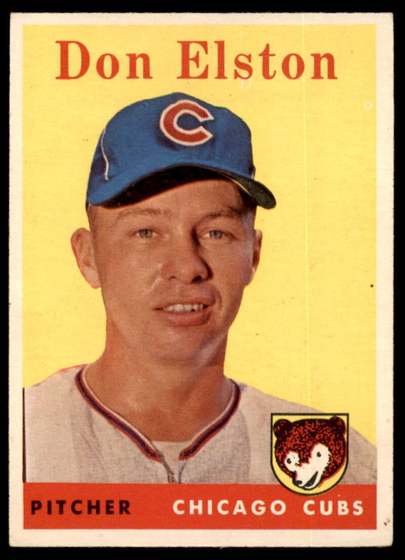 Don Elston Card 1958 Topps #363  Image 1