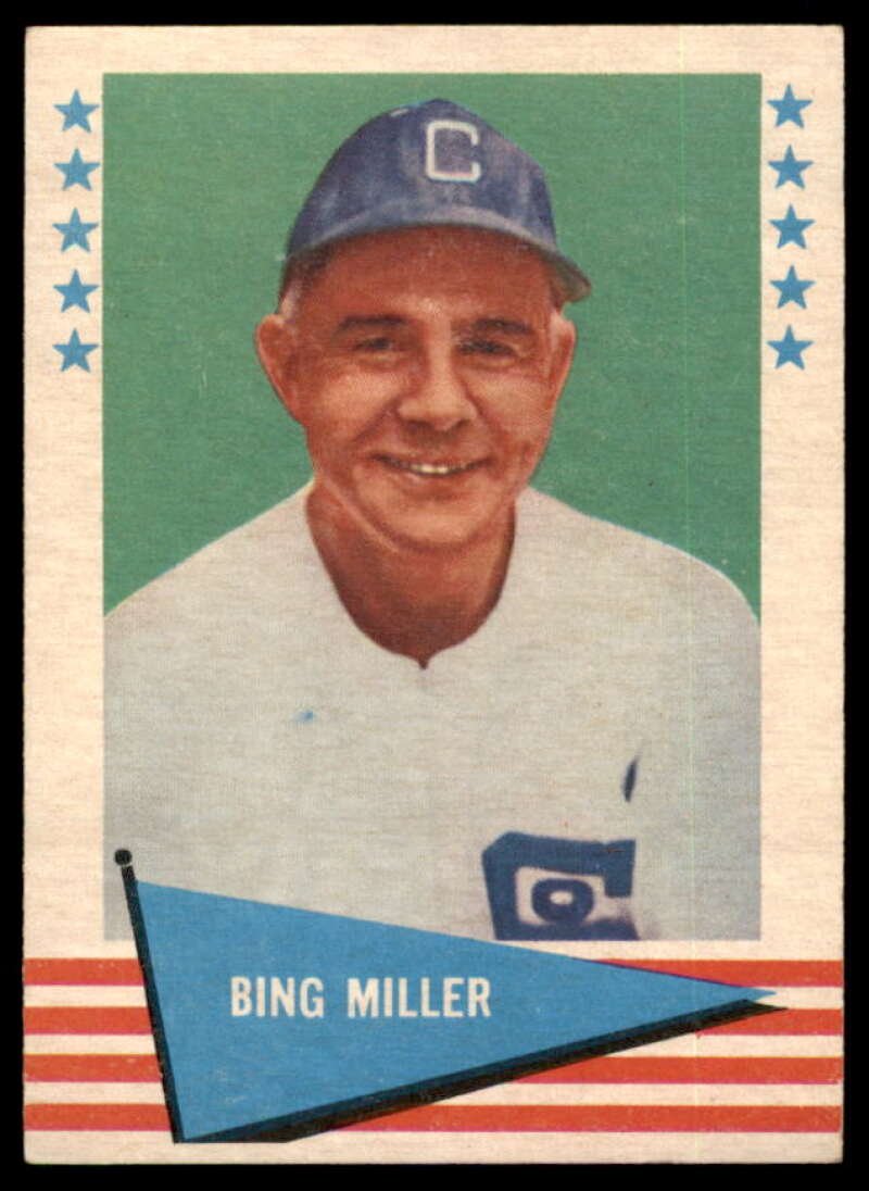 Edmund (Bing) Miller Card 1961 Fleer #62  Image 1