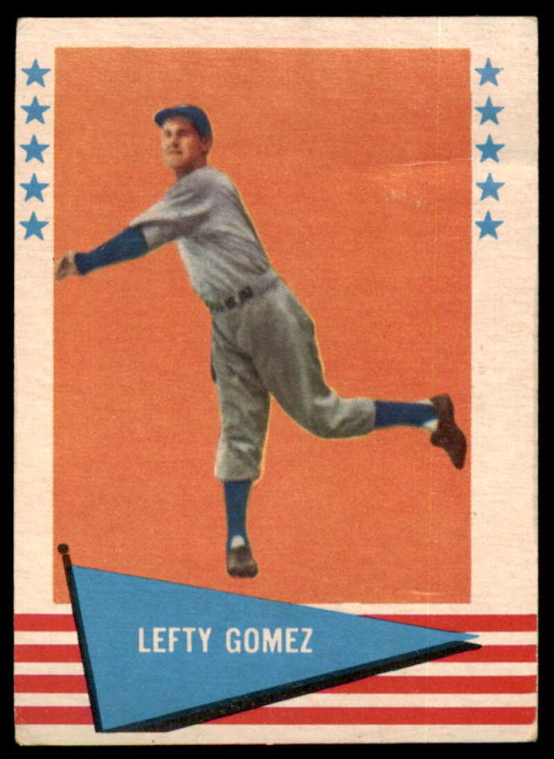 Lefty Gomez Card 1961 Fleer #34  Image 1