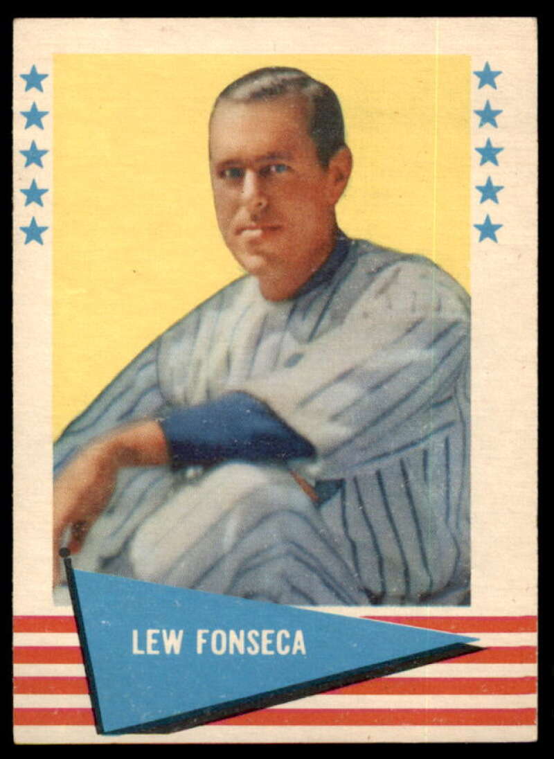 Lew Fonseca Card 1961 Fleer #27  Image 1