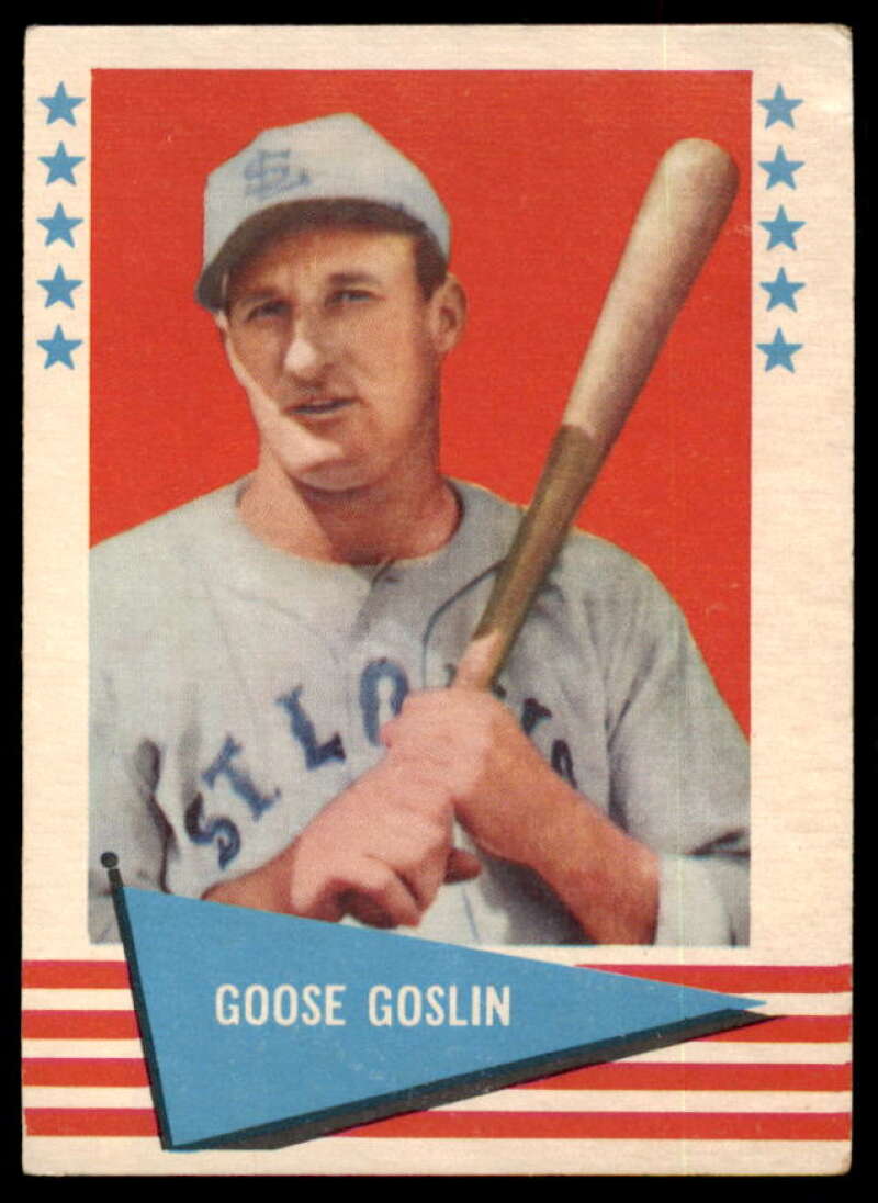 Goose Goslin Card 1961 Fleer #35  Image 1