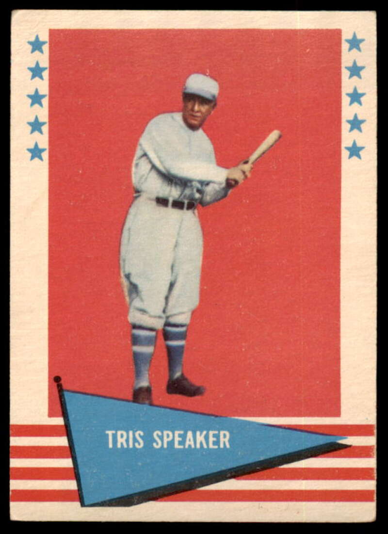 Tris Speaker Card 1961 Fleer #79  Image 1