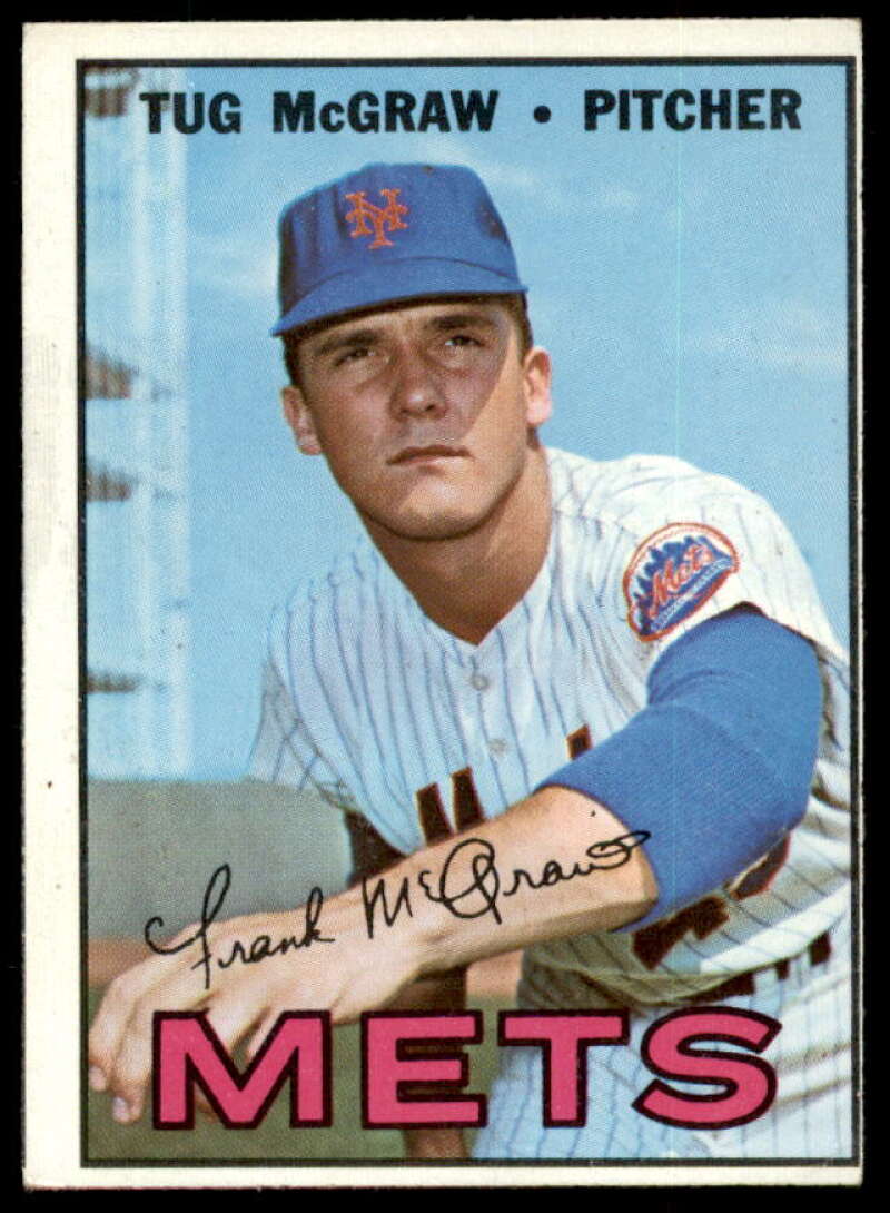 Tug McGraw Card 1967 Topps #348  Image 1