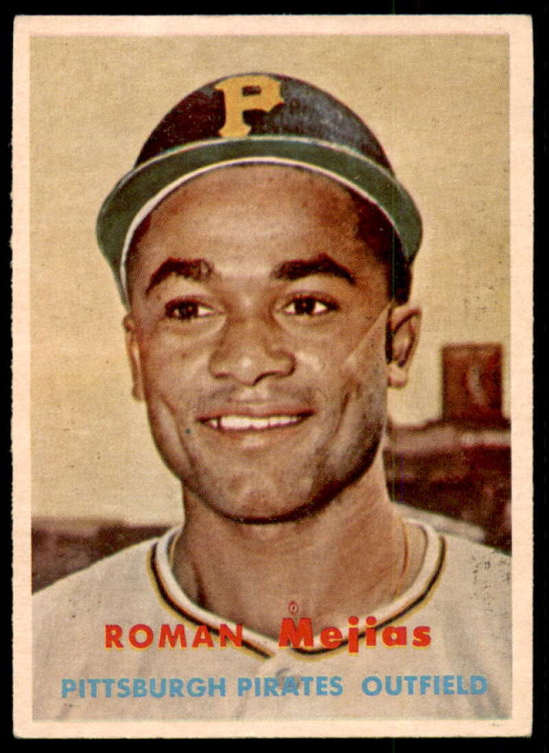 Roman Mejias Rookie Card 1957 Topps #362  Image 1