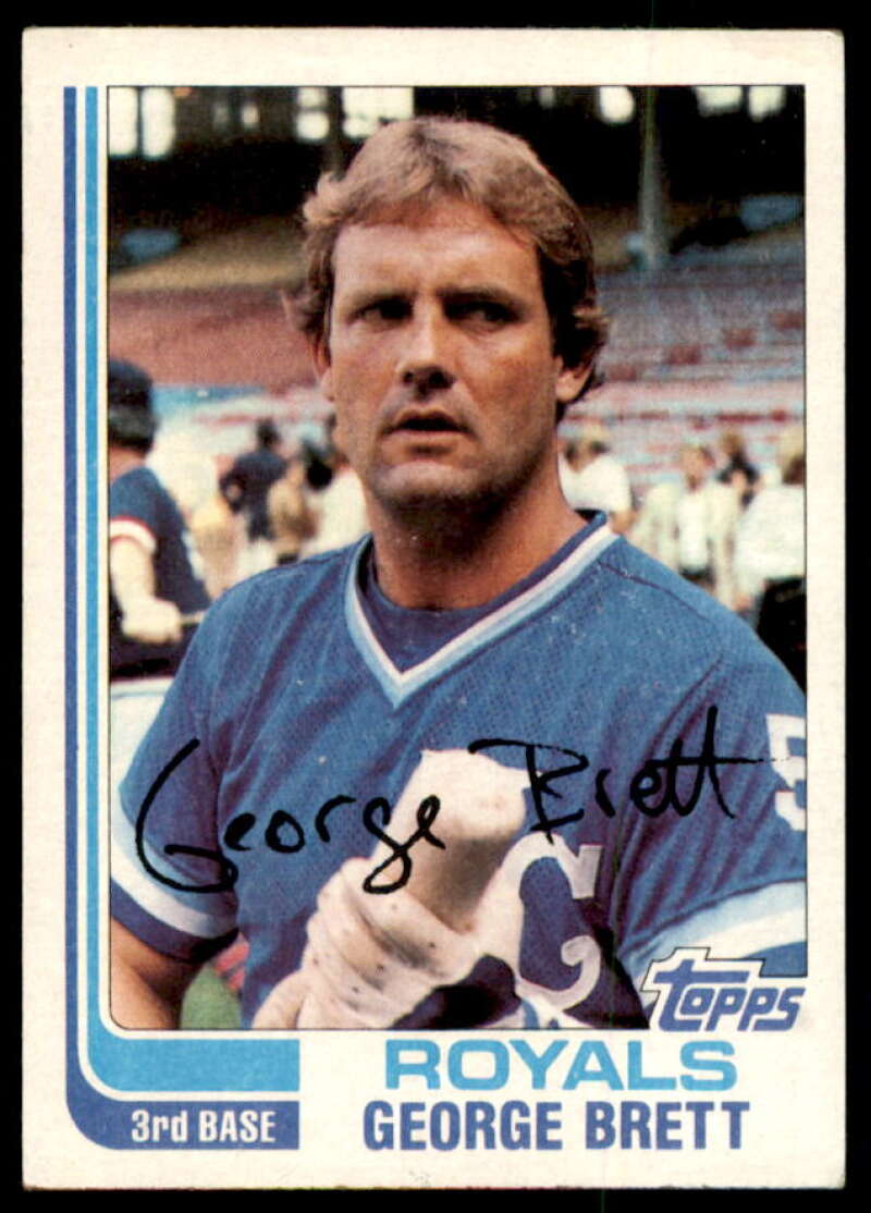 George Brett Card 1982 Topps #200  Image 1