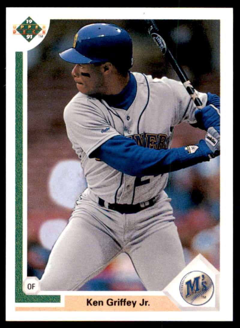 Ken Griffey Jr Card 1991 Upper Deck #555  Image 1