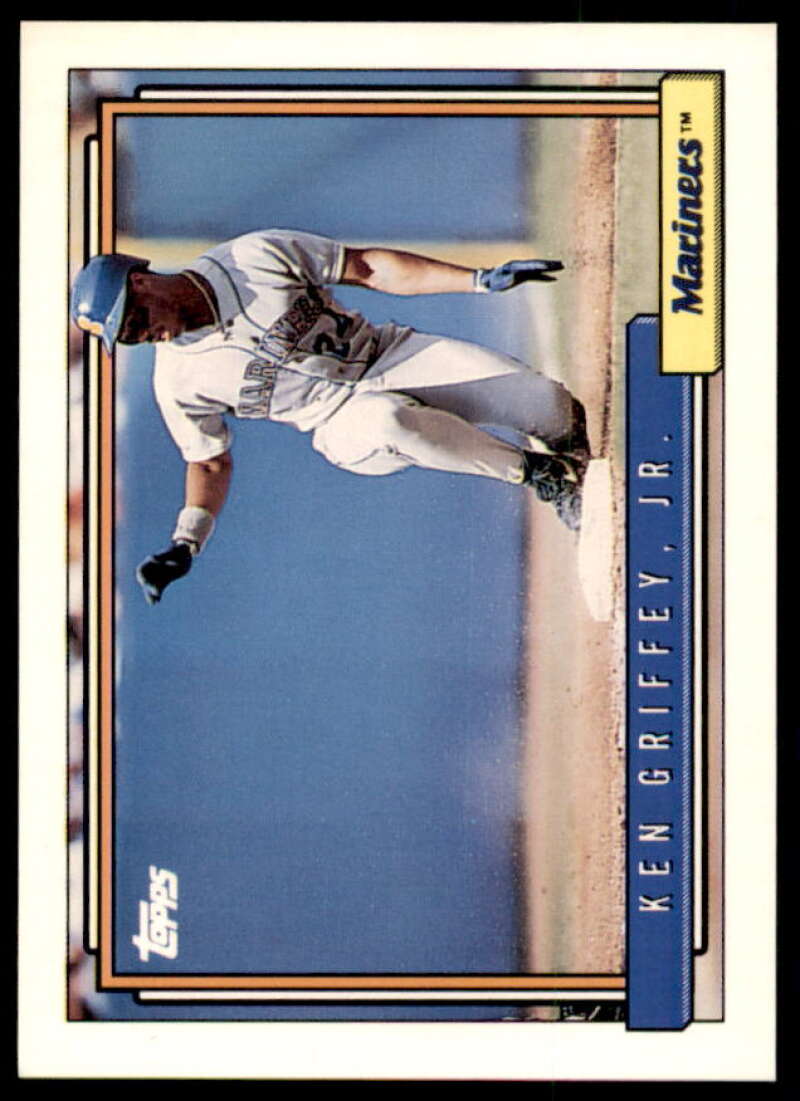 Ken Griffey Jr. Card 1992 Topps #50  Image 1
