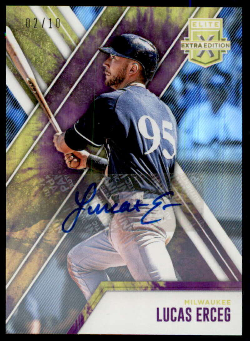 Lucas Erceg AU Rookie Card 2017 Elite Extra Edition #174  Image 1